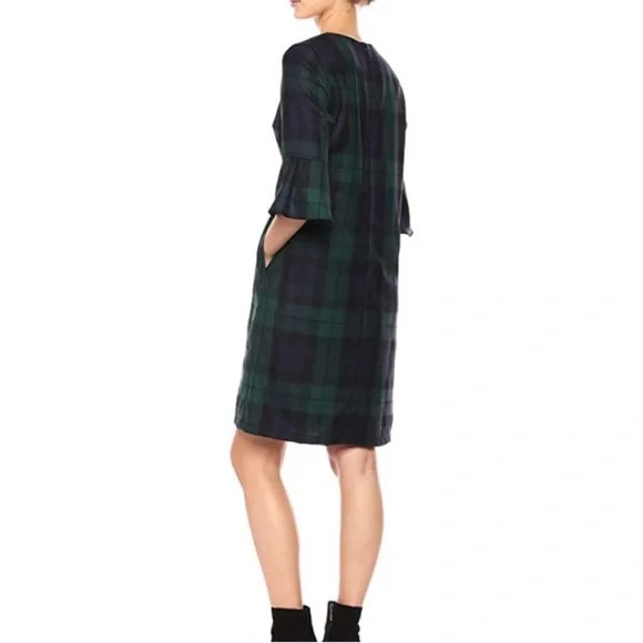 Pendleton‎ maya wool green plaid dress - Picture 2 of 12